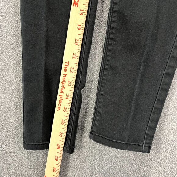 Express Skinny jeans womens 2 Black Low Rise stretch 5 pockets - Picture 9 of 14